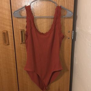 Forever 21 Burnt Orange bodysuit